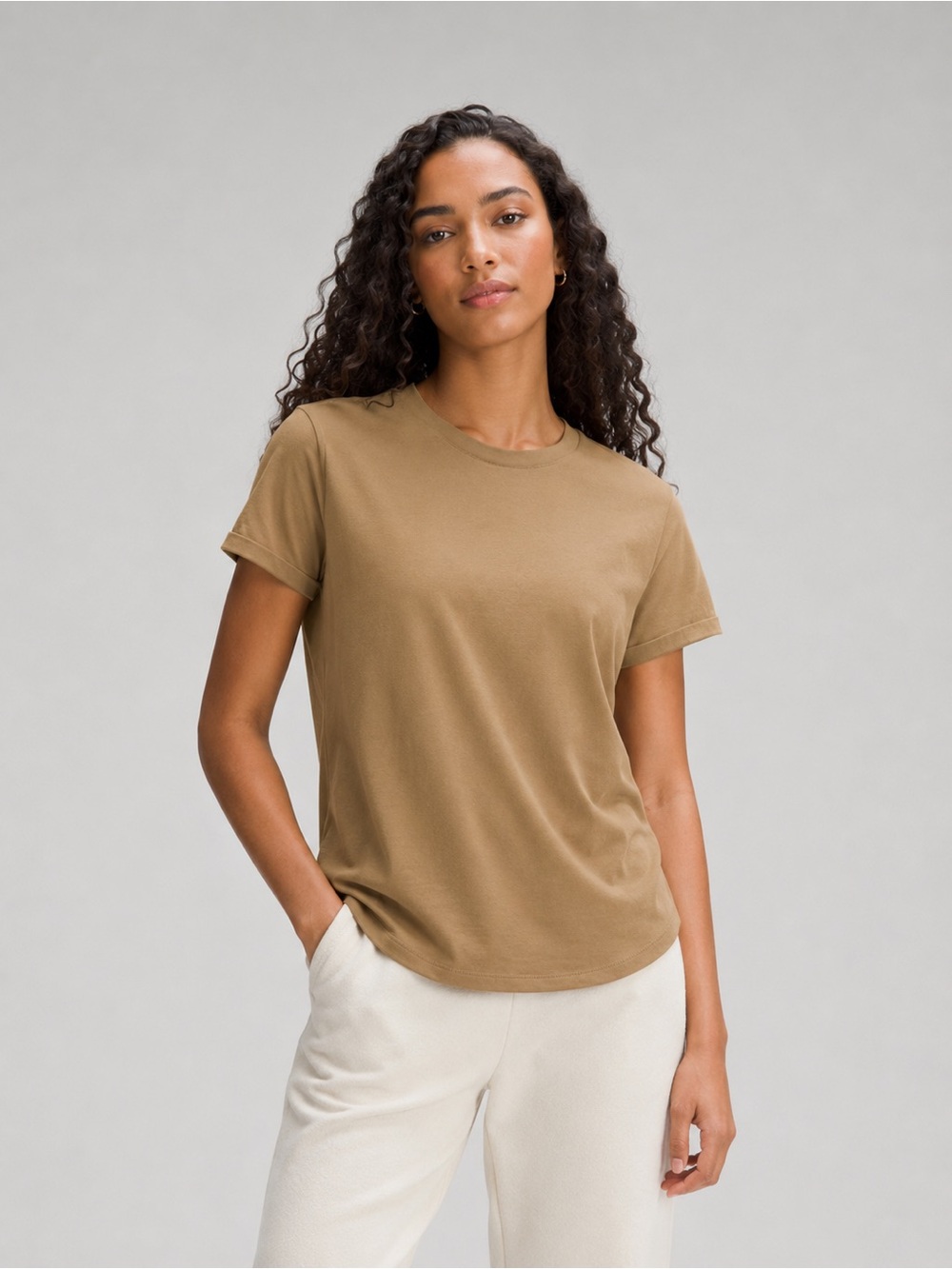 Lululemon Love Crewneck Tee in Allspice Size 6